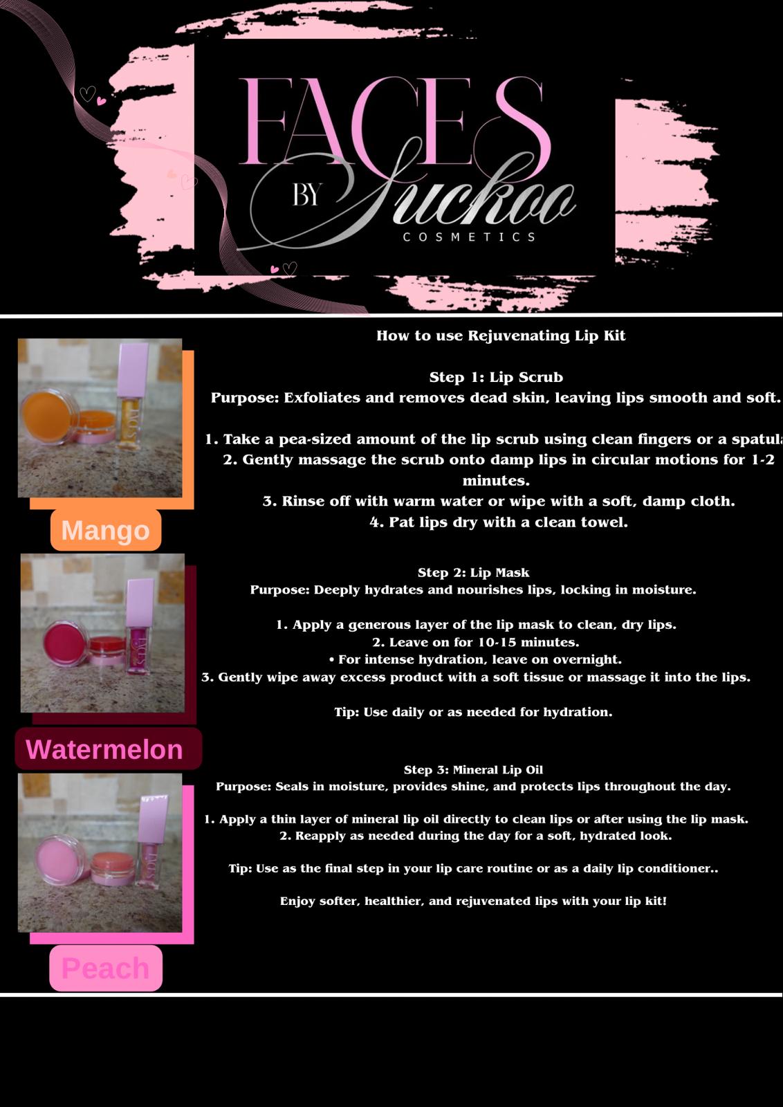 Rejuvenating Lip Kit Watermelon 🍉